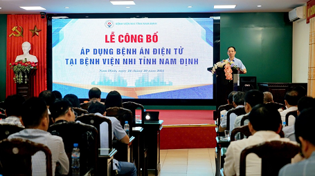 VNPT hỗ trợ bệnh viện đầu tiên ở Nam Định ứng dụng thành công bệnh án điện tử